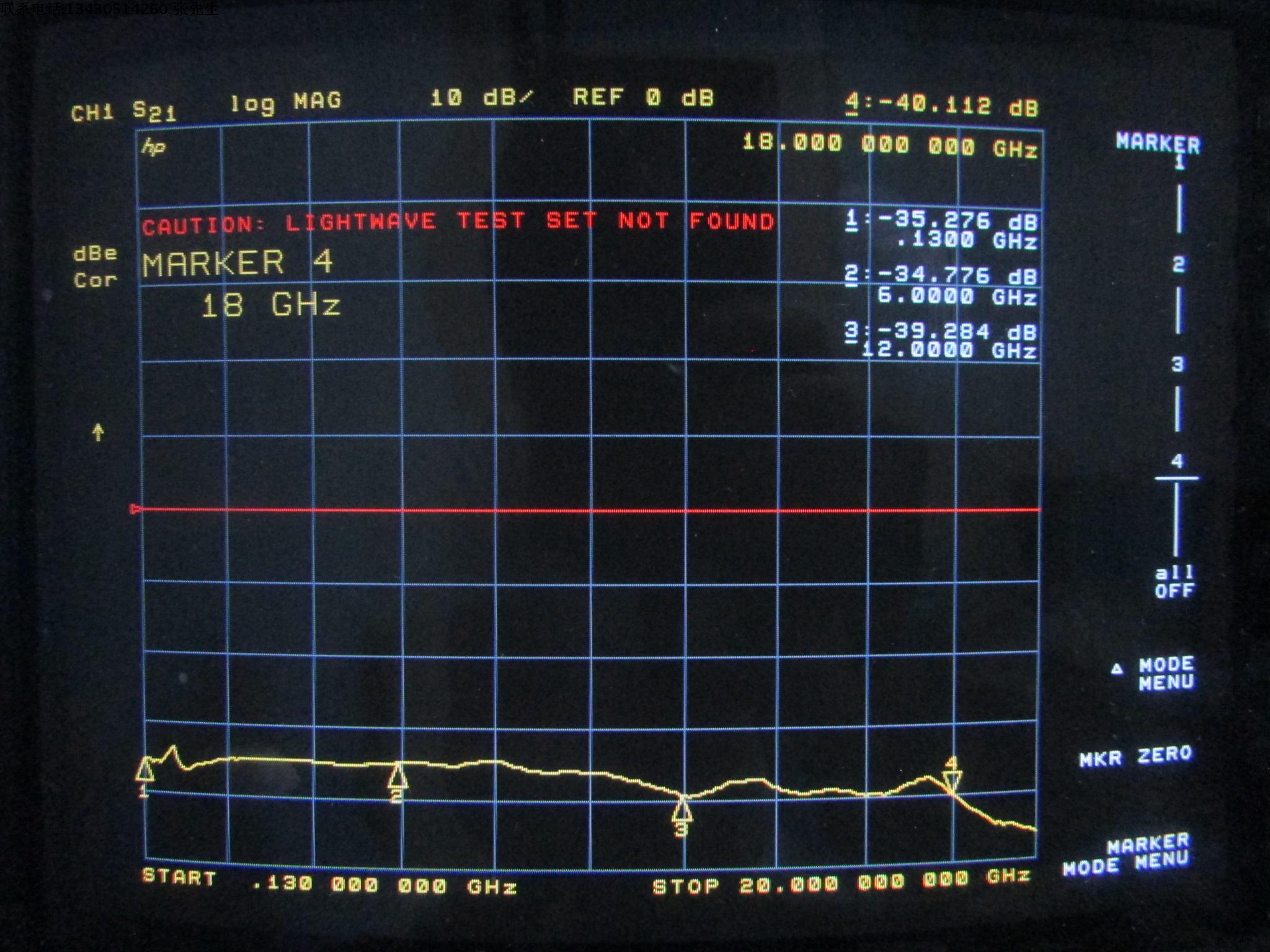 SDL进口 10MHz-18GHz 20dB 20dBm SMA 射频VGC增益控制放大器 - 图3