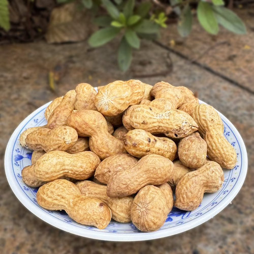 薄皮卤味咸干大花生石头糖果花生炒原味奶香花生干坚果山东小花生 - 图2
