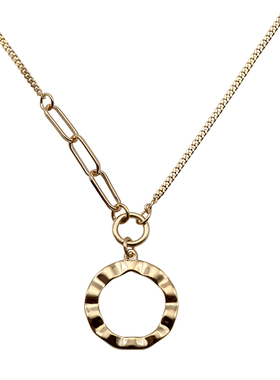 chill折纸艺术不规则项链