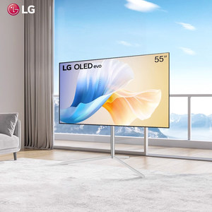 LG 客厅电视OLED 55C3 可移动落地电视55英寸护眼屏4K120Hz高刷