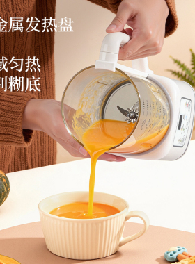 多功能全自动免泡免滤加热破壁机
