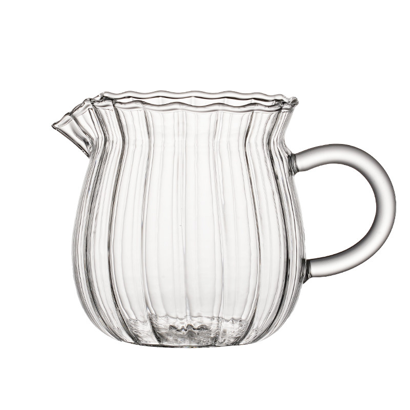 条纹奶壶尖嘴奶罐浓缩咖啡玻璃奶盅牛奶壶耐高温糖浆加奶杯小奶盅,淘宝优惠券,粉丝福利购,淘宝优惠卷