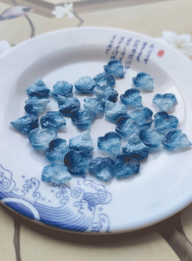 15*15mm琉璃葫芦叶树叶饰品配件
