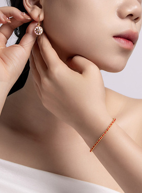 红绳编织手链本命年手饰轻奢高级