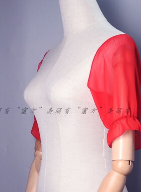 夏季半袖蕾丝短袖接无袖防晒假袖
