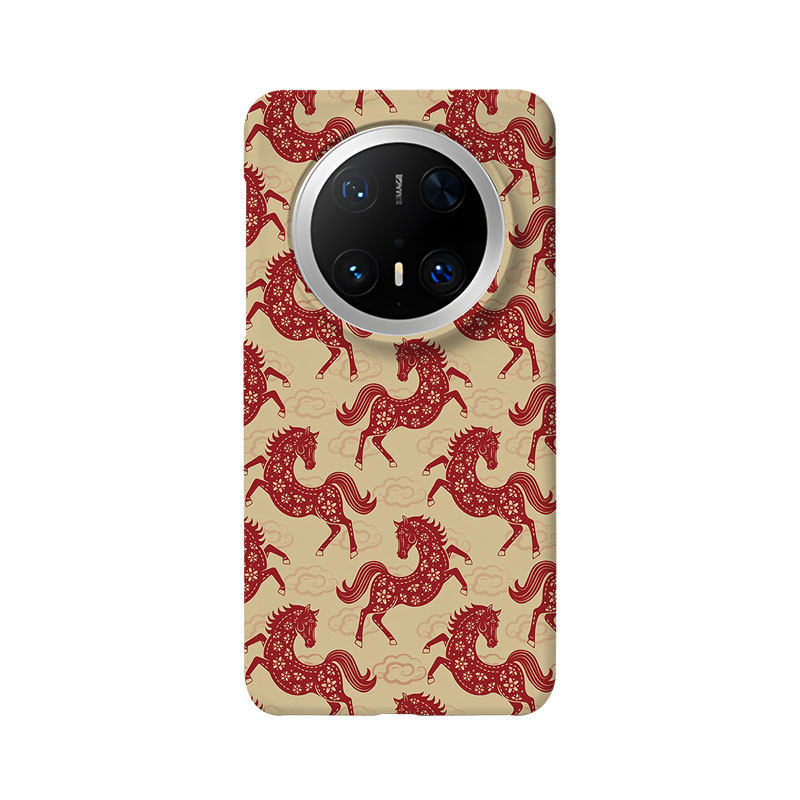 马到成功适用华为MATE80PROMAX磨砂硬壳MATE70PRO+手机壳MATE60半包肤感50保护套40中国风艺术小众新年马年,淘宝优惠券,粉丝福利购,淘宝优惠卷