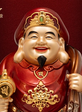 大黑天财神像日本密宗天部招财真言宗唐密铜像京铜佛像雕像摆件