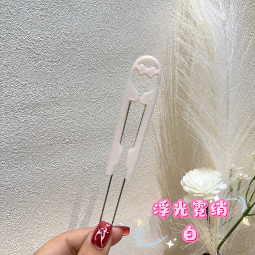 一条咸鱼小萌70双针镊子豆笔豆针2.6MM拼豆省力肌中力拼豆工具 - 图0