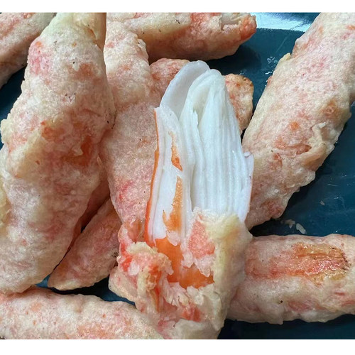 美加佳天妇罗蟹柳 西餐 手撕蟹柳棒日式蟹柳 儿童早餐 裹粉蟹柳 - 图2
