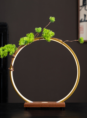 樽尚实木发光底座360度环绕展示