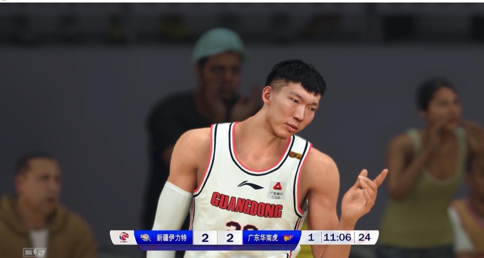 NBA2K24 CBA2k24 23-24赛季CBA大补名单  原创(电脑补丁) 含远程