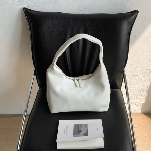 EMORRIN小众高级感简约腋下包女时尚复古手提包通勤百搭单肩包女 - 图0