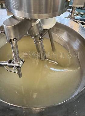 不锈自动熬机隆泽糖 电磁熬糖锅升温快 全钢设自动搅拌熬糖备