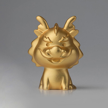 Bronze Master Dragon Year Brass Zodiac Zodiac Dragon Pendulum pieces New Chinese Merchants Cute Dragon Office Desktop Adornment