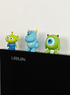 玩具总动动员可视门铃装饰摆件入户对讲电话面板边框遮挡美化墙贴