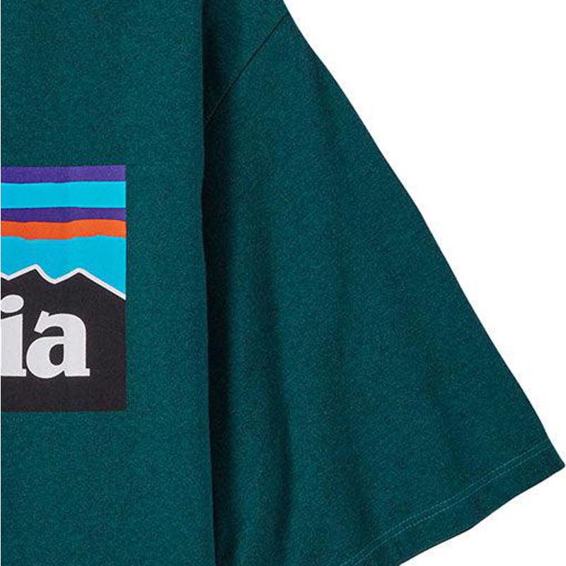 海外购正品PATAGONIA/巴塔哥尼亚舒适经典圆领男式运动T恤短袖-图3