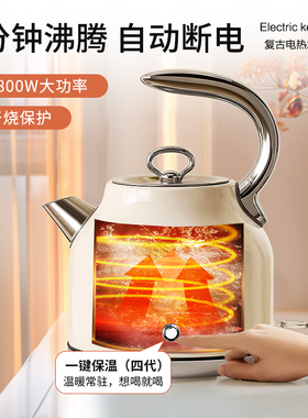 德世朗烧水壶家用电热水壶家用电水壶保温一体恒温热水壶泡茶专用