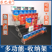 Clinic Pharmacies Pharmacy Drug Shelves Placed Multifunction Medical Drugs Racks Condom Shelving Transparent small shelves