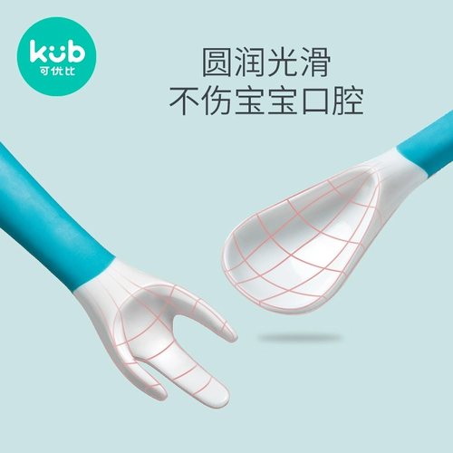 Детская ложка для еды для тренировок, вилка для кормления, посуда, комплект