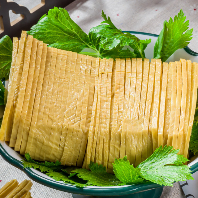 Yunnan Xiaolongtan Yunsi Tofu Tofu Skin Dried Goods Cold Bean Products Hot Pot Cold Dishes Ingredients Wholesale