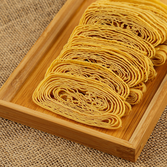 Yunnan Xiaolongtan Yunsi Tofu Tofu Skin Dried Goods Cold Bean Products Hot Pot Cold Dishes Ingredients Wholesale