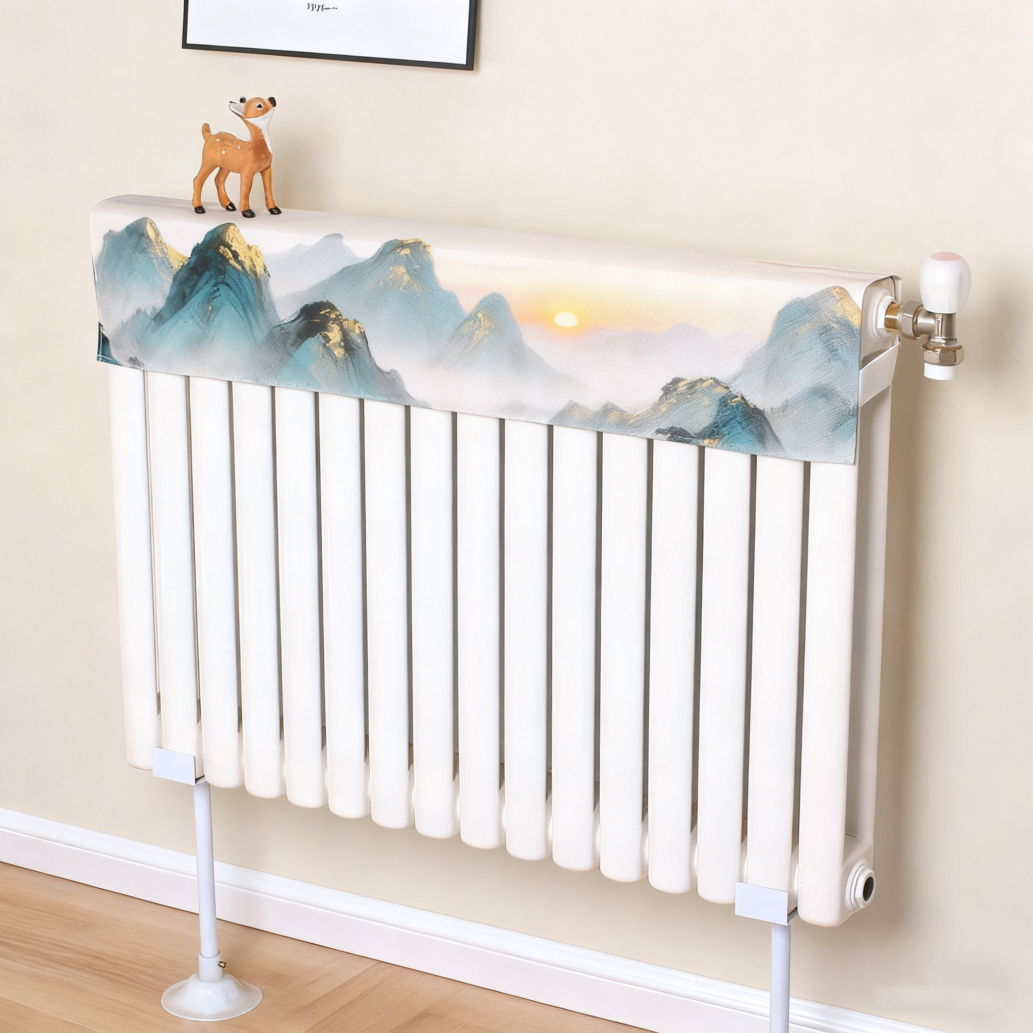 暖气片防尘罩套茶室暖气罩遮挡美化装饰盖布2025新款防熏黑清新的,淘宝优惠券,粉丝福利购,淘宝优惠卷