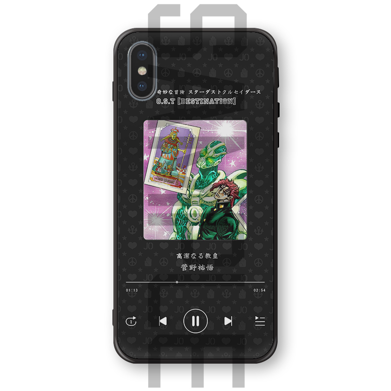 JOJO的奇妙冒险大二乔承太郎茸茸米斯达花京院处刑曲周边手机壳套 - 图1