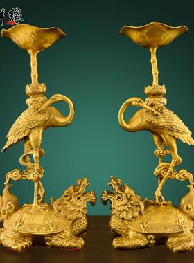 客厅玄关黄铜装饰摆件