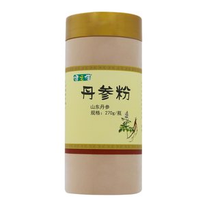 健之佳丹参粉270g/瓶装山东丹参打粉中药材正品官方旗舰店