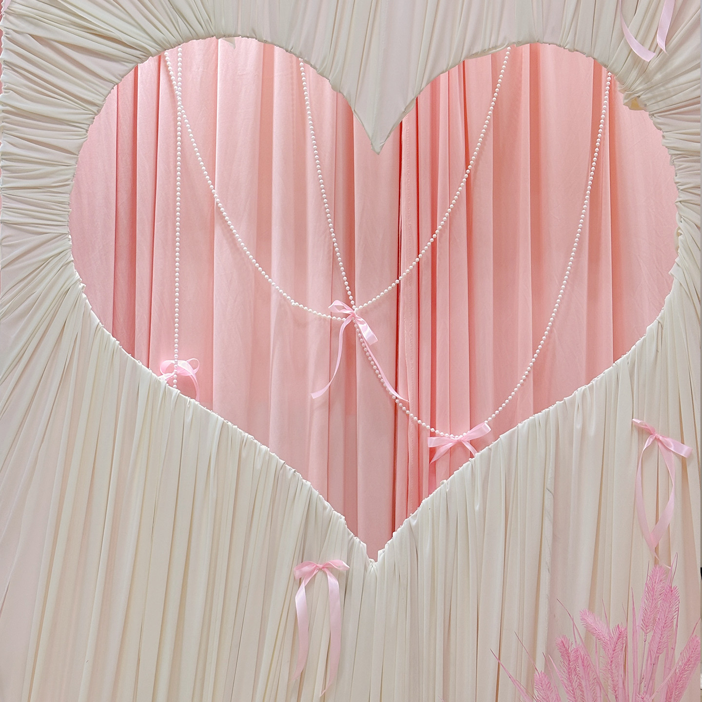 七夕情人节店铺打卡墙拍照氛围布置背景结婚生日kt板镂空爱心相框,淘宝优惠券,粉丝福利购,淘宝优惠卷