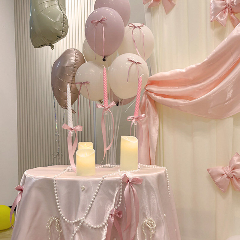 粉色大号蝴蝶结宝宝抓周气球装饰道具生日场景氛围感布置挂布支架,淘宝优惠券,粉丝福利购,淘宝优惠卷