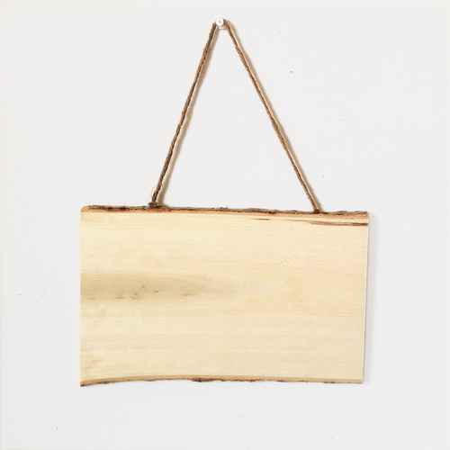 杨木木板白胚原木木条 树皮装饰挂牌雕刻木板儿童彩绘diy模型木片 - 图2