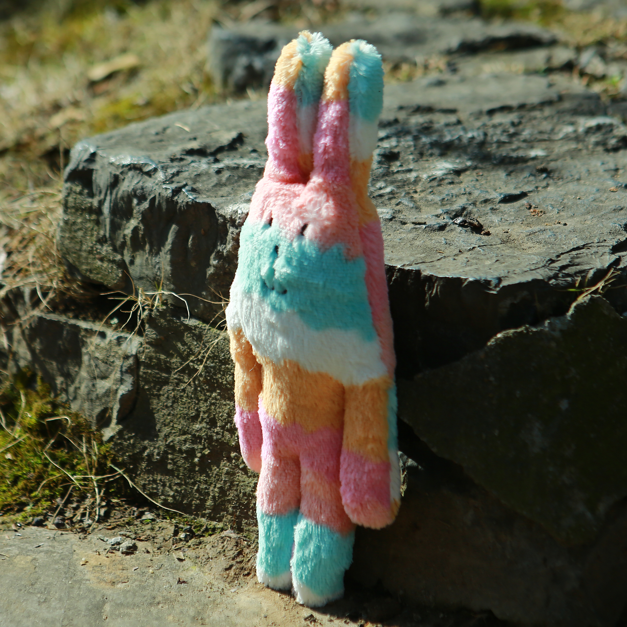 CRAFTHOLIC可爱小兔子毛绒玩具女孩布娃娃女生安抚玩偶公仔搞怪 - 图0