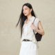 ເສື້ອຢືດ Jiarenyuan chiffon ມີ hem ບໍ່ສົມມາດ