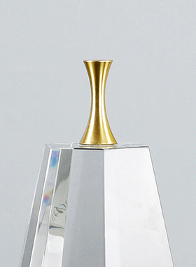 几何轻奢风样板间水晶客厅桌面