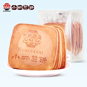 【共18包】小林煎饼吉祥饼115g*2盒