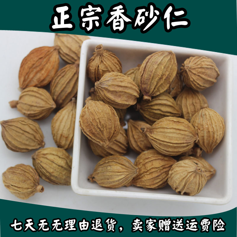 纯正云南四川香砂金莎仁香砂仁川砂仁砂500克250g包邮香料卤料真 - 图0