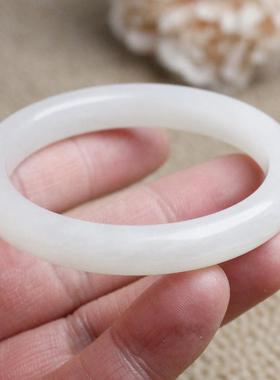 手饰玉见和田玉平安镯