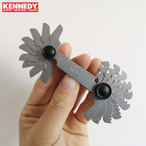 UK KENNEDY THREAD GAUGE PUBLIC US-made threaded boilerplate gauge 55 degrees 60-degree threaded tooth gauge Imports