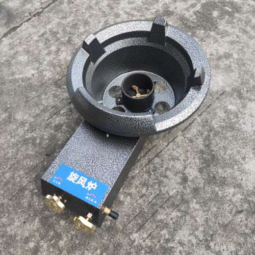 超群实利牌铸铁炉头旋风炉中压炉高压灶节能猛火灶炉煤气灶 - 图2