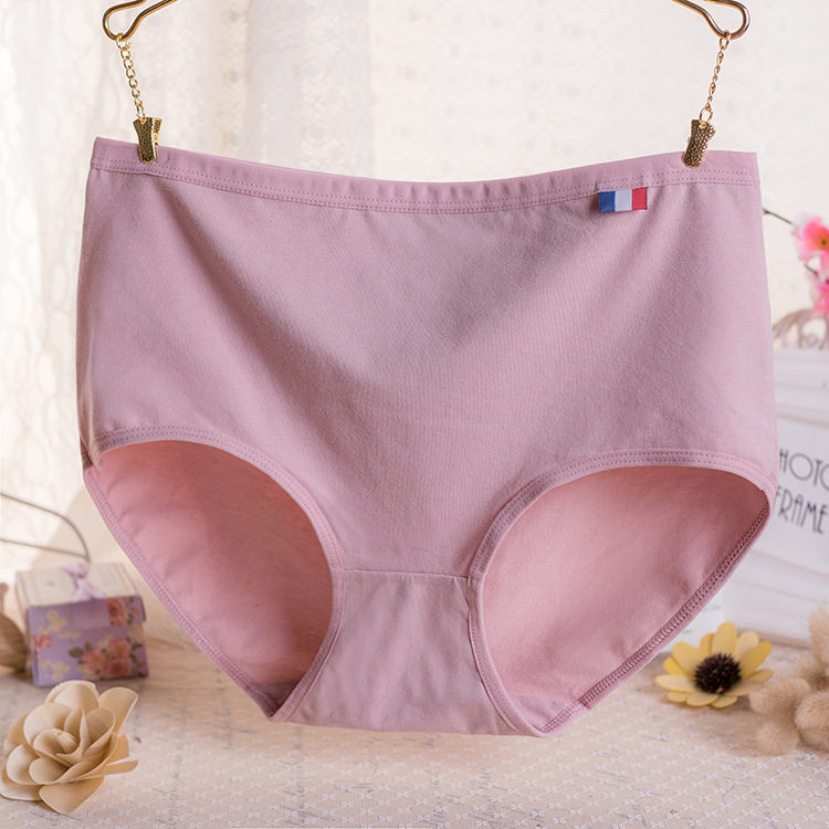 5条包邮 全棉女士内裤纯棉高腰大码棉质面料三角裤头比莫代尔厚,淘宝优惠券,粉丝福利购,淘宝优惠卷