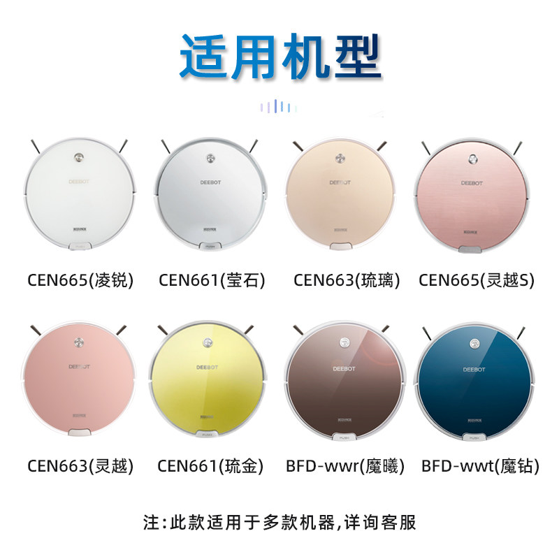 科沃斯扫地机器人地宝CEN661萤石CEN665/663凌锐原装配件灰尘盒 - 图1