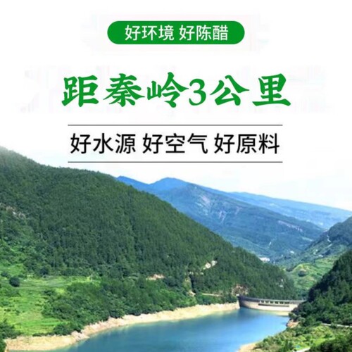 陕西特产户县大王熏醋2.5升5斤调味品纯粮食酿制凉皮醋香甜醋固态 - 图1