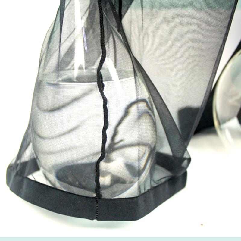3双包邮日系3D一线裆0d超薄隐形脚尖全透明黑色空气连裤丝袜子女 - 图1