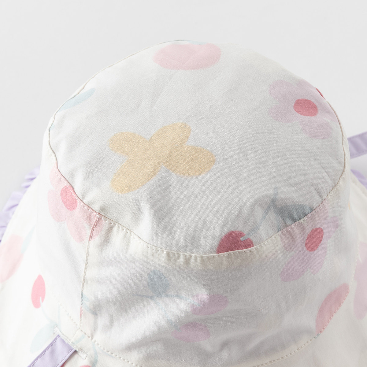 戴维贝拉儿童帽子2026秋季新款女童两面可戴渔夫帽女宝宝纯棉盆帽,淘宝优惠券,粉丝福利购,淘宝优惠卷