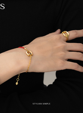 2006马年新款S925银手链生日礼物