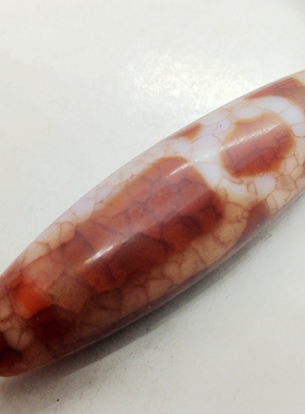 西藏本命年红色天珠金刚护身符