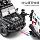 Sabertooth Tiger Armored Vehicle Model Alloy Simulation Special Police Explosion-proof Vehicle Children's Car Toy Off-Road Vehicle Boy Large Size