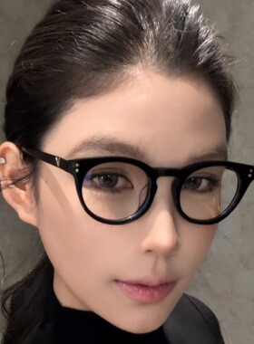 弗瑞姆小圆框修容百搭太阳眼镜