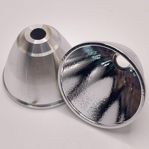 41.5x31x7mm 铝制反光杯橘皮/光面灯杯 C8T6/L2/V3/V5/40手电专用 - 图2